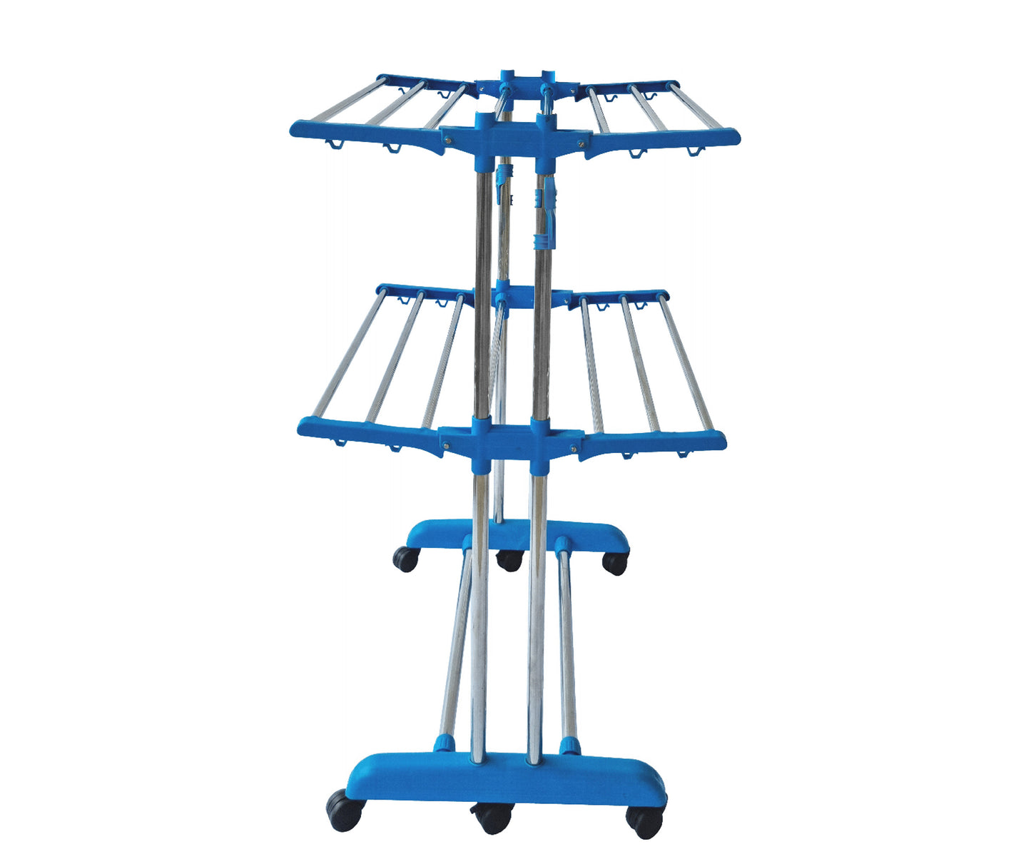 Jumbo 2 Tier 2 Pole stainless steel