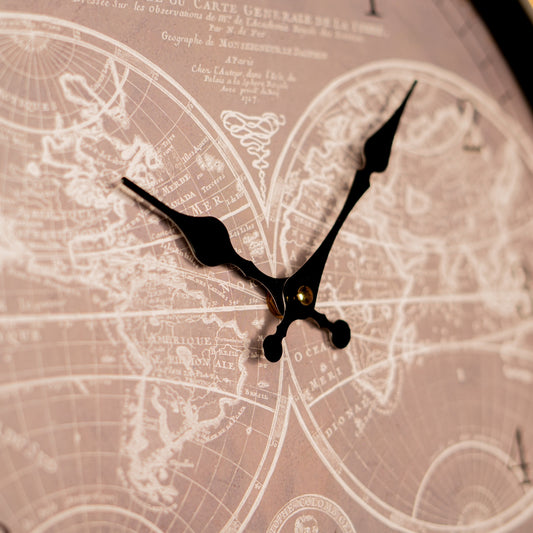 Grey World Globe Numeric