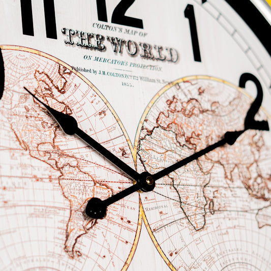 White World Globe Numeric