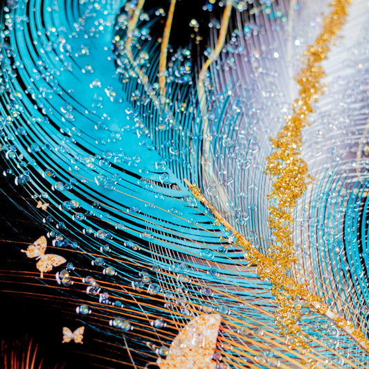 Magic Feather With Crystal