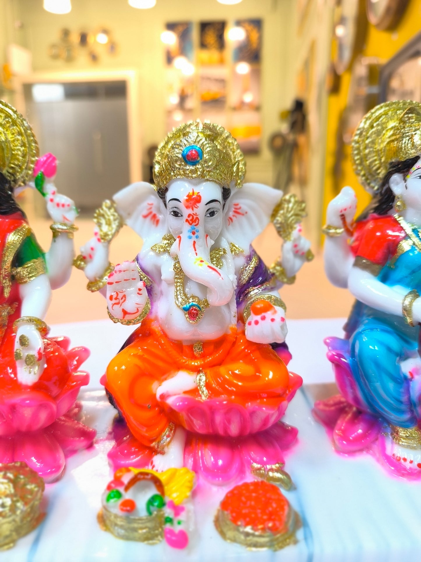 Trio of Lakshmi Ganesh & Saraswathi