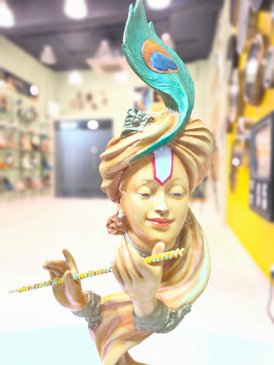 Artistic Murli Playing Krishna