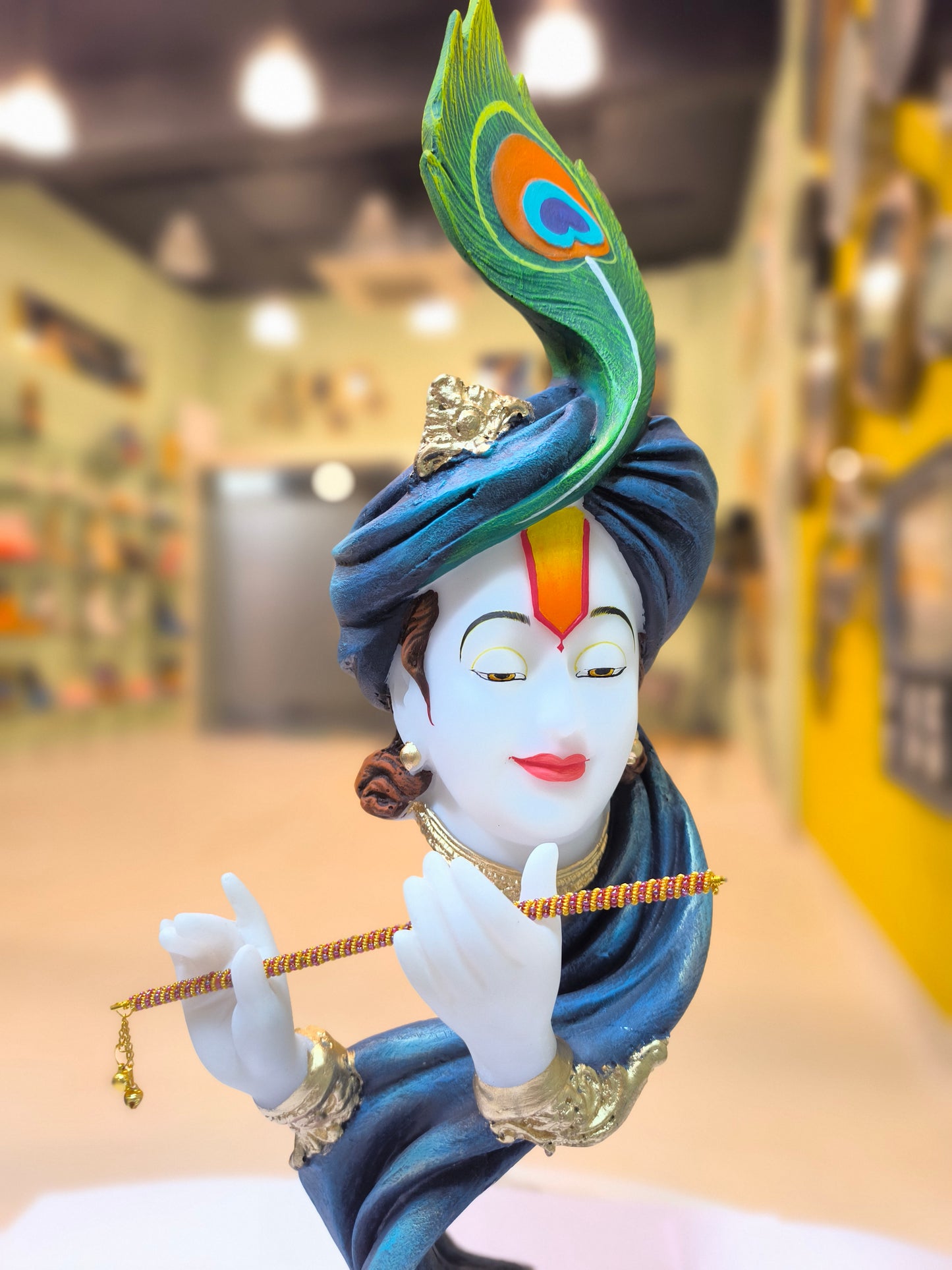 Artistic Murli Playing Krishna