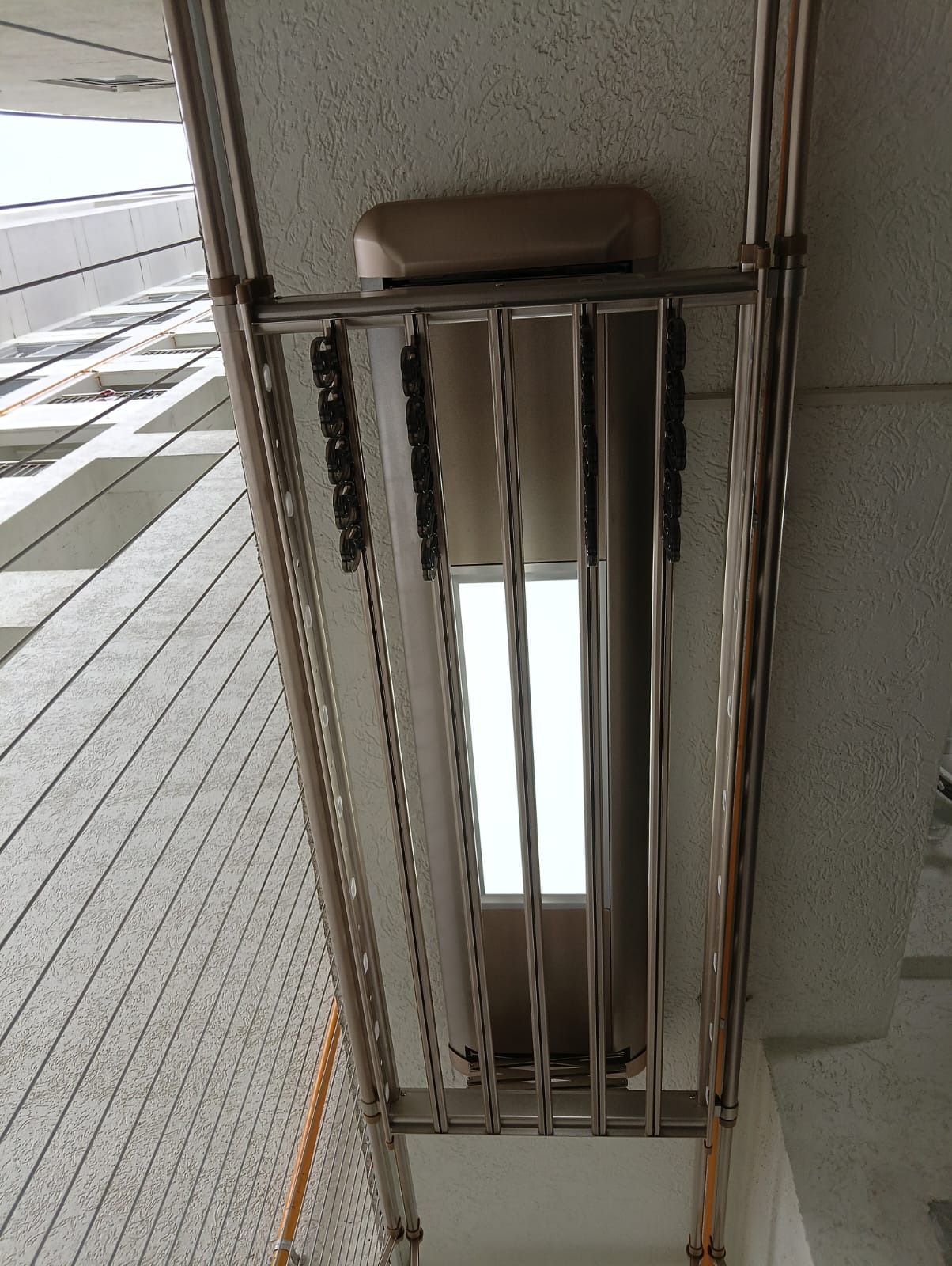 Intelligent Cloth Dryer Remote & Voice Operated (Vertical Lines)