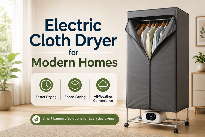 Why an Electric Cloth Dryer Is Becoming a Must-Have for Modern Homes
