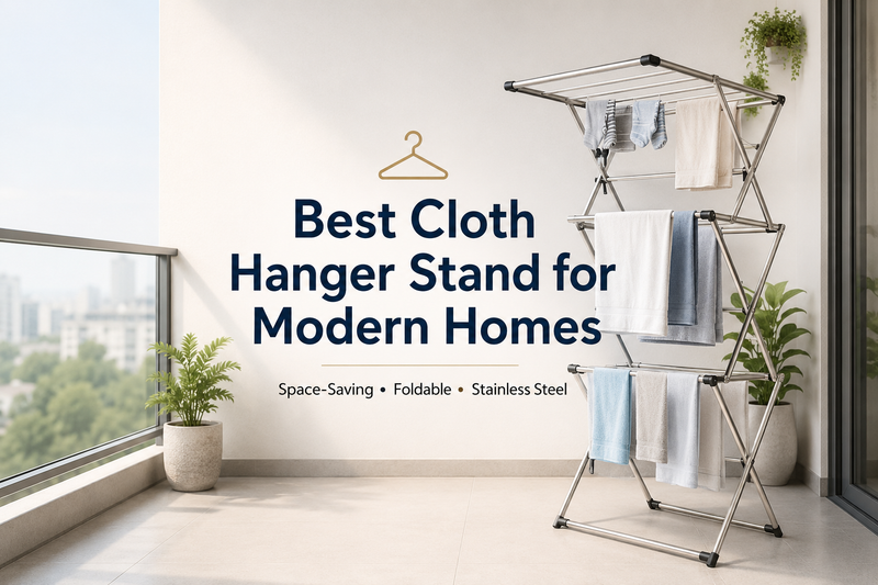 Best Cloth Hanger Stand for Modern Homes & Balconies in India