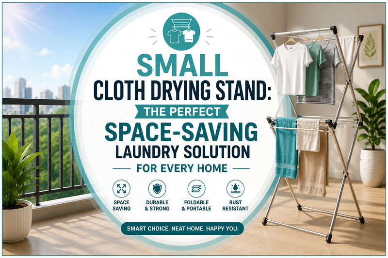 Small Cloth Drying Stand: The Perfect Space-Saving Laundry Solution for Every Home