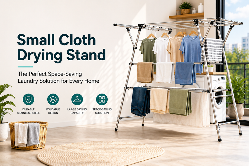 Small Cloth Drying Stand: The Perfect Space-Saving Laundry Solution for Every Home