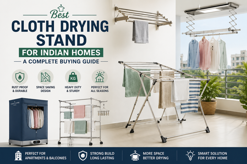 Best Cloth Drying Stand for Indian Homes: A Complete Buying Guide
