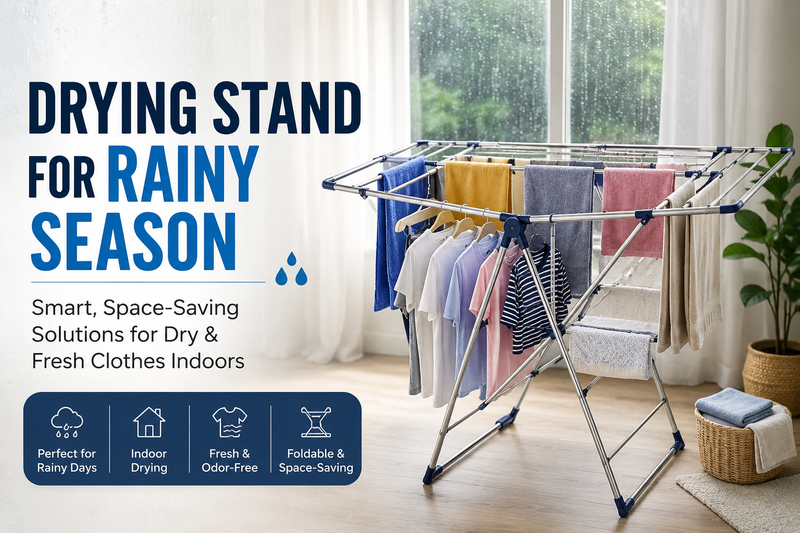 Drying Stand for Rainy Season: The Smart Way to Dry Clothes Indoors