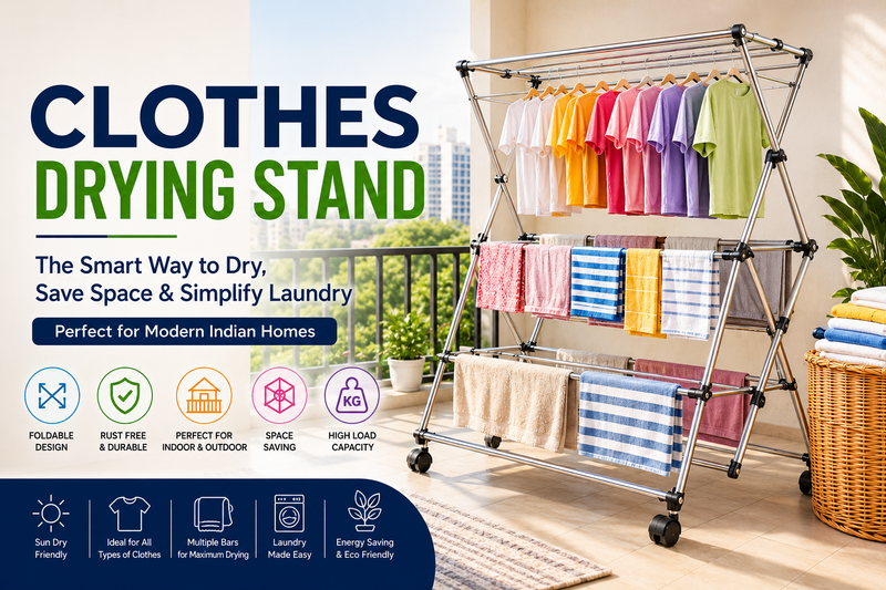 Clothes Drying Stand: The Smart Laundry Solution for Modern Indian Homes