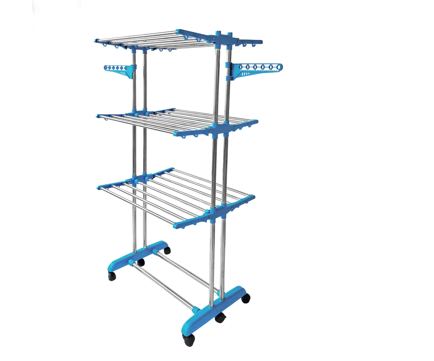 Jumbo 3 Tier 2 Pole Stainless steel