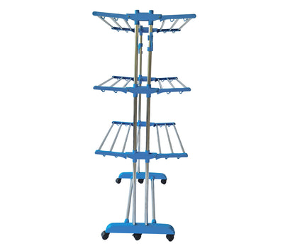 Jumbo 3 Tier 2 Pole Stainless steel