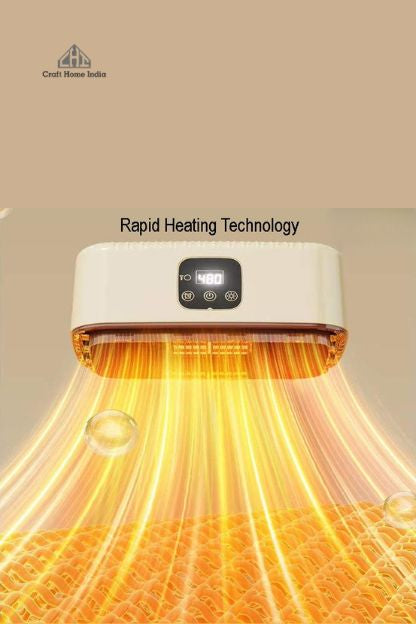 Thermodry Smart Portable Clothes Dryer, Rapid Heating, Foldable Electric Heater with Timer, Energy-Efficient Travel-Friendly Design for Apartments, Travel, Dorms & Small Spaces (600W)