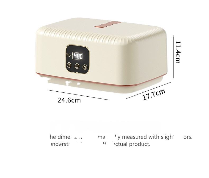 Sky Ventures Thermodry Smart Portable Clothes Dryer, Rapid Heating, Foldable Electric Heater with Timer, Energy-Efficient Travel-Friendly Design for Apartments, Travel, Dorms & Small Spaces (600W)