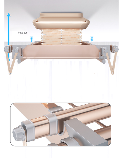 Intelligent Electric Cloth Dryer Voice Operated Multi Functional With Fan(5 yr Motor Warranty)