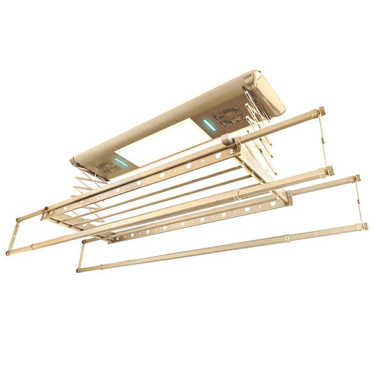 Vertical Lines Intelligent Cloth Dryer Voice Operated FAN (5 yr Motor Warranty)