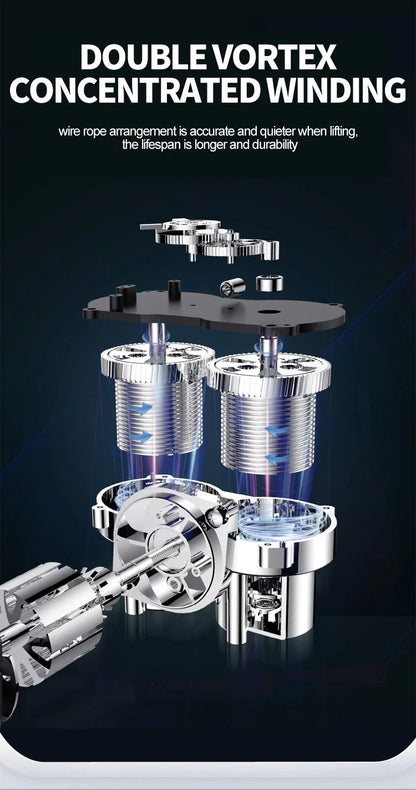 Intelligent Cloth Dryer Remote & Voice Operated (Horizontal Lines)