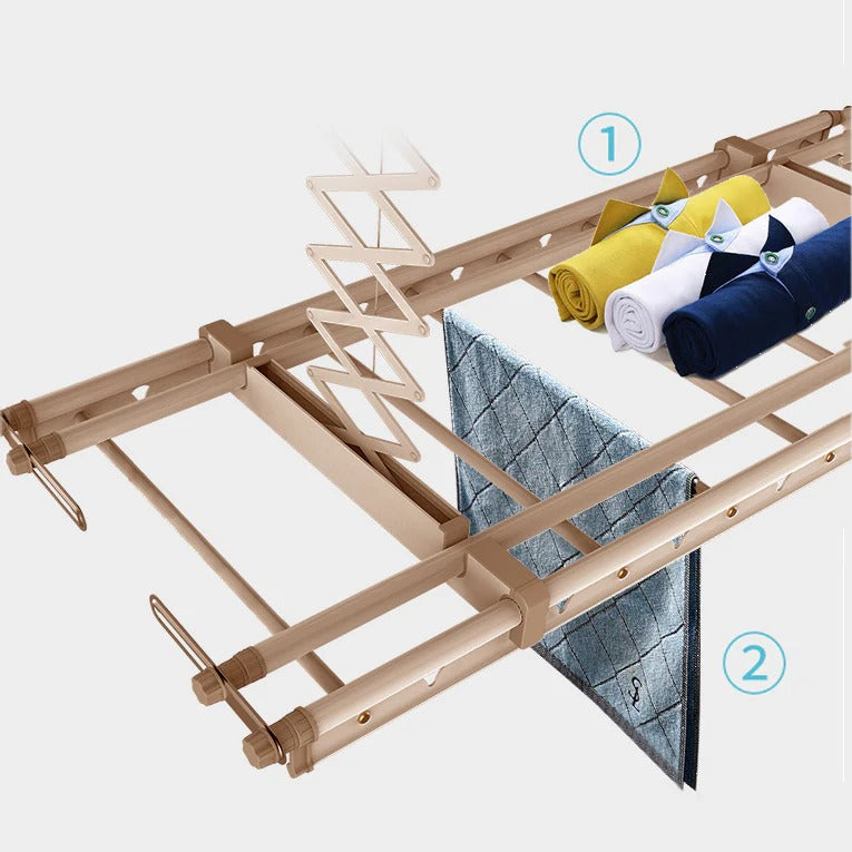 Intelligent Cloth Dryer Remote & Voice Operated (Horizontal Lines)