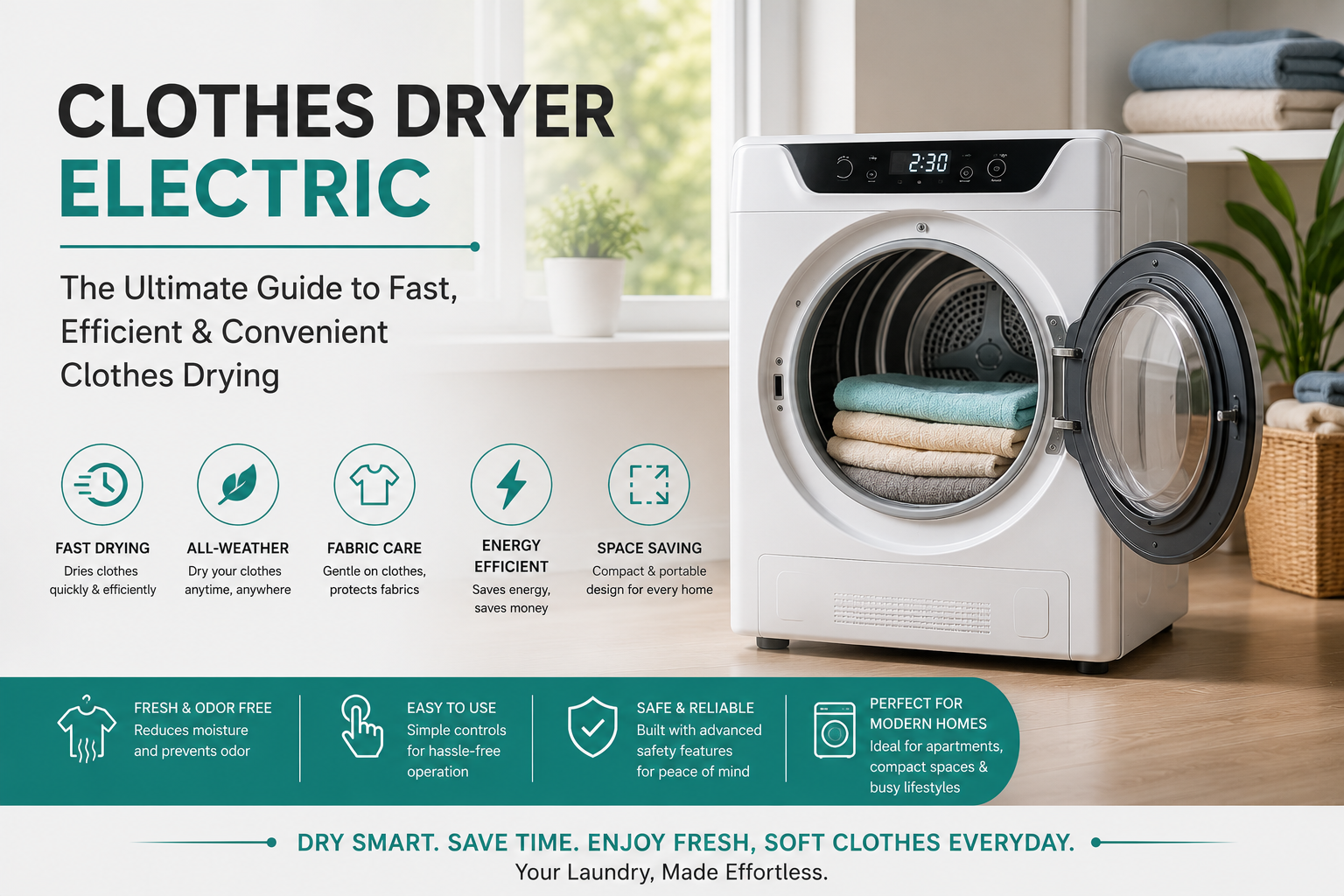 Clothes Dryer Electric: The Ultimate Guide to Fast, Efficient, and Convenient Clothes Drying