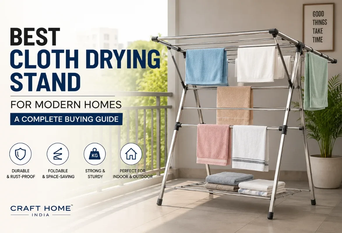 Best cloth drying stand for home with clothes