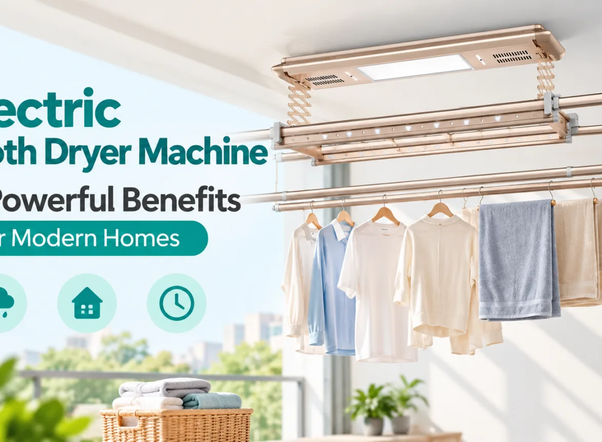 Electric Cloth Dryer Machine: 7 Smart & Powerful Benefits